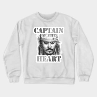 Johnny Depp - Captain of the Heart Crewneck Sweatshirt
